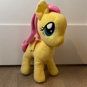 Ty Fluttershy from My Little Pony- Yellow and Pink Plush Pony Toy